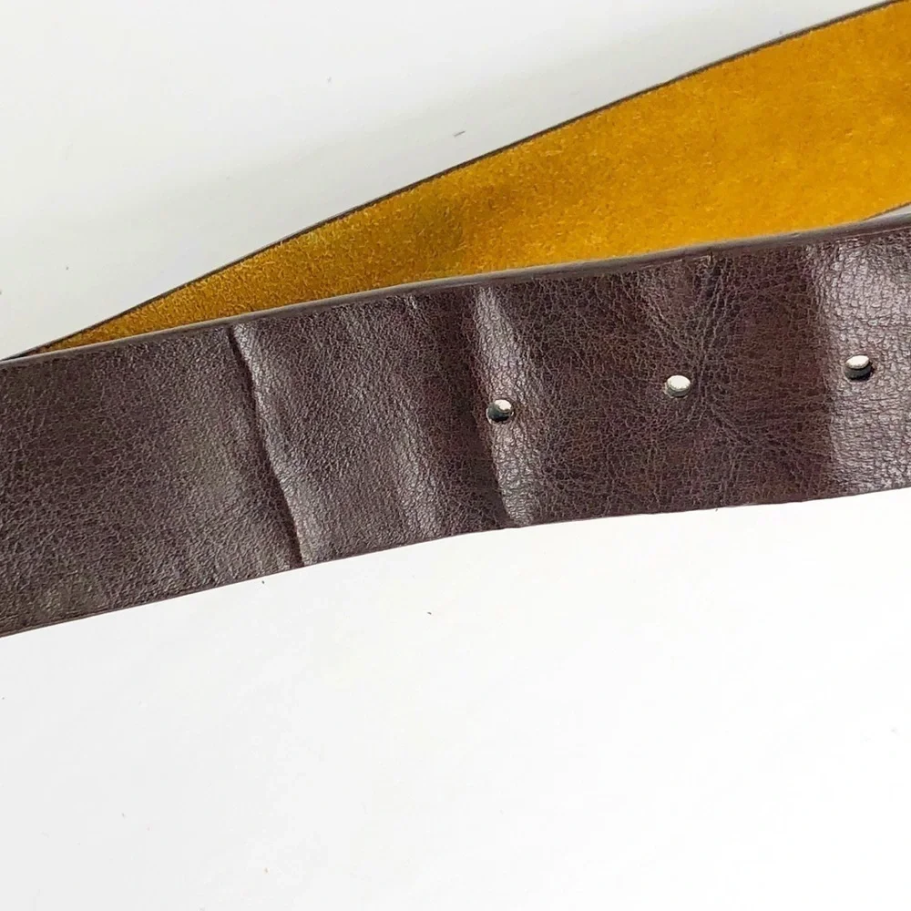 TOMMY Hilfiger brown leather belt